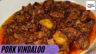 Pork Vindaloo Anglo Indian Style  Pork Vindaloo Recipe  How to Make Pork Vindaloo  Recipe Script [upl. by Boot746]