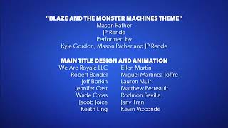 Blaze and the Monster Machines Chinese Ending [upl. by Valeta259]