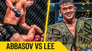 Intense Comeback 😤🔥 Christian Lee vs Kiamrian Abbasov Full Fight [upl. by Llirrehs]