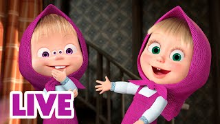 🔴 AO VIVO 👱♀️🐻 Masha e o Urso 😄 Diversão e caos 🌪️🤪 Masha and the Bear [upl. by Karlow]