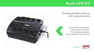 APC by Schneider Electric BackUPS ES [upl. by Nalat]