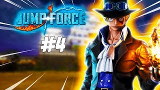 THE BLAZING DRAGON KING Jump Force Sabo ONLINE  RANKED  Jump Force ONLINE CHARACTER Matches [upl. by Boeschen]