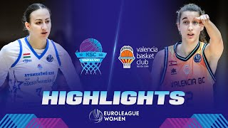 Atomeromu KSC Szekszard v Valencia Basket Club  Gameday 10  Highlights  EuroLeague Women 202223 [upl. by Kahcztiy]