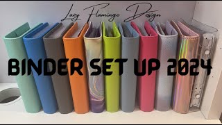 Binder Set Up 2024  How Many Binders  UK Budgeter And Cash Stuffer [upl. by Betthezul]