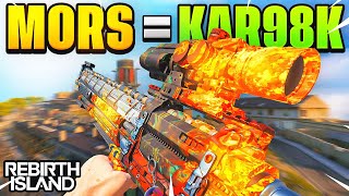 The New MORS Sniper ACTUALLY feels like the Kar98k Best Sniper Rebirth Island [upl. by Kammerer43]