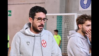 Antenore vs Futsal Bissuola intervista ad Andrea Rozzato [upl. by Eiliak]