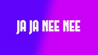 Ja Ja Nee Nee  goldband lyrics [upl. by Ahsirhcal]