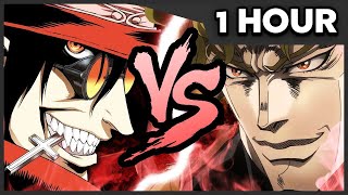 1 HOUR ALUCARD VS DIO RAP BATTLE  RUSTAGE ft Shwabadi [upl. by Samul]