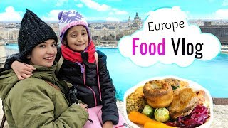 EUROPE Food Vlog  Budapest Vienna Prague MyMissAnand NishaTries CookWithNisha [upl. by Nodnol]