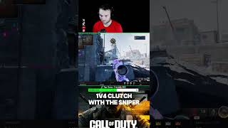 1v4 Clutch With the Sniper bo6 blackops6 bo6clips [upl. by Krock903]