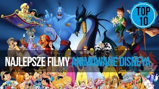 TOP 10  Najlepsze filmy animowane Disneya [upl. by Fawcett]