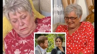 Goggleboxs Jenny caught sleeping through Meghan and Harry’s Oprah interview [upl. by Huppert725]