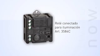 Relé conectado iluminación 3584C [upl. by Esilahs]