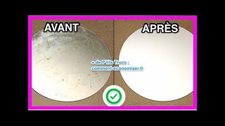 3 Recettes Secrètes Pour Faire BRILLER Vos Miroirs Sans Produits Nocifs [upl. by Repinuj18]