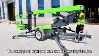 Teres Towable Boom Lift 8m—16mMeet 18meter working requirements [upl. by Tandie]