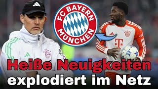 💥Bombe Nachrichten hat alle überrascht Nachrichten Vom FC Bayern München [upl. by Ydniw]