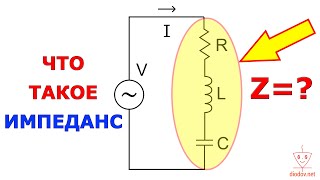 Что такое ИМПЕДАНС  РЕАКТИВНОЕ СОПРОТИВЛЕНИЕ [upl. by Lacym]