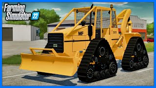 New Mods FS22  Skidder MF320 Dredge Creek Alaska amp HotRod V8 Blower 38 Mods  Farm Sim 22 [upl. by Pitts328]