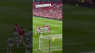 Rooney free kick goal vs Celtic [upl. by Eninnaej623]