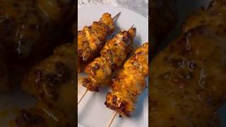 EASY air fryer bang bang chicken Skewers [upl. by Winser509]