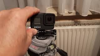 GoPro Hero8 Black Kältetest mit Nachthimmel Zeitraffer [upl. by Ahse]