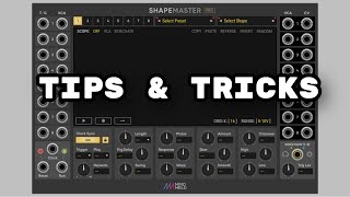 Unobvious things about MindMeld ShapeMaster PRO  VCV Rack TUTORIAL [upl. by Worrell]