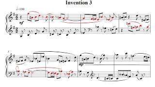 Invention 03 G dur for piano [upl. by Sherwynd764]