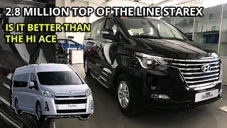 2019 Hyundai Grand Starex Platinum Is it better than the Hiace Grandia and Alphard Philippines [upl. by Ynobe]