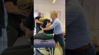 How to Manipulate the Lower Thoracic Spine spinalmanipulation osteopathy chiropractic [upl. by Mozes891]