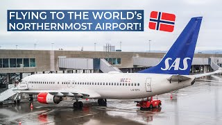 TRIPREPORT  Scandinavian Airlines ECONOMY  Oslo  Tromsø  Longyearbyen  Boeing 737800 [upl. by Ot]