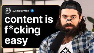 Alex Hormozi’s Advice on Content Creation [upl. by Barren822]