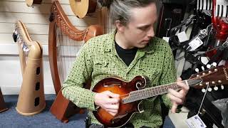 Richard playing an Ashbury AM420 Mandolin  Hobgoblin Music Birmingham [upl. by Ylrevaw]