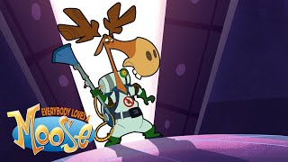 🫎 Spider  Everybody Loves a Moose  Family Fun Cartoons [upl. by Juback]