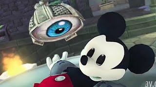 Disney Epic Mickey Part Two Nintendo Wii HD video game movie trailer [upl. by Born]