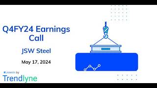 JSW Steel Earnings Call for Q4FY24 [upl. by Tenaej]