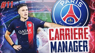 FC 24  Carrière Manager PSG 11  Deux classiques Paris Marseille [upl. by Renat872]