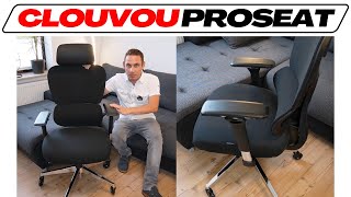 CLOUVOU ProSeat Bürostuhl Test🥇 Langzeittest nach einem Monat [upl. by Laup]