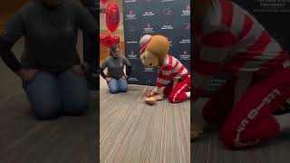 Learn how to perform handsonly CPR with Brutus Buckeye  Ohio State Medical Center [upl. by Ellivro]