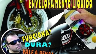 ENVELOPAMENTO LIQUIDO DUVIDAS MESTRE CUSTOM 11 [upl. by Evot]