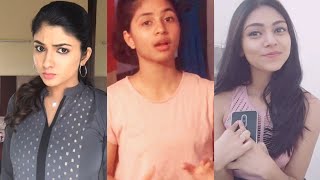 Cute Tamil girls tik tok videos  Comedy Collection [upl. by Abagail588]