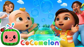 Play Outside Bubbles Song  CoComelon Nursery Rhymes amp Kids Songs [upl. by Brigette9]