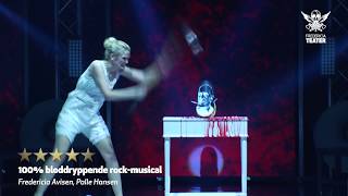 Europpean Premiere in Danish  Lizzie  The Musical [upl. by Htinek]