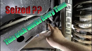 TRICK TO REMOVE SEIZED BRAKE LINE FITTINGS [upl. by Ayekin660]