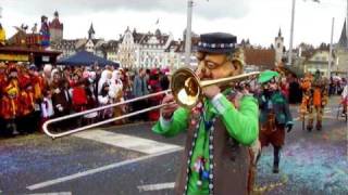 Basler Fasnacht Gässle am Zischtig 2012 [upl. by Alaj]