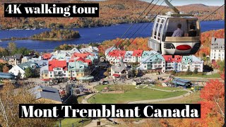 MontTremblant City in Québec Canada walking tour [upl. by Danella]