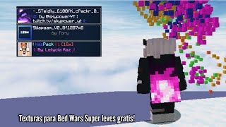 Top 3 Texturas para bed wars para quem tem pc fraco [upl. by Lorilyn89]