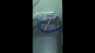 VW Vento boot load spring in action [upl. by Ymmit]