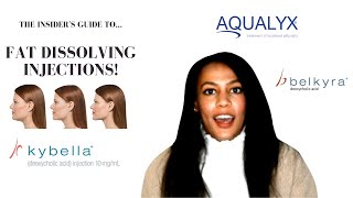 Do Fat Dissolving Injections Work  Kybella Belkyra amp Aqualyx Review [upl. by Okechuku794]