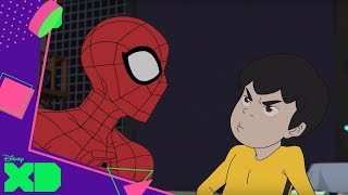 Marvel SpiderMan Shorts Ep 9 Riña en el escenario  Disney XD Oficial [upl. by Afira715]