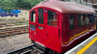 A Trip on a 1938 Tube Train [upl. by Nannaihr]